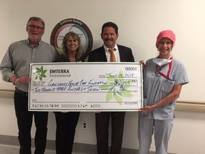 Emterra Environmental contributes to new operating room at hospital