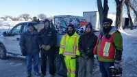 Emterra “Elves” Help The WRENCH Deliver Holiday-Gift Bikes to Winnipeg Kids