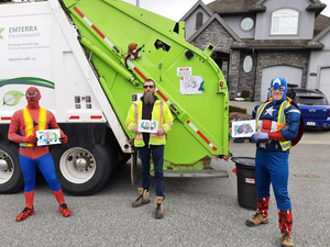 Emterra superheroes make waves in the community