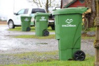 Curbside Organics Collection Green Carts Set for Delivery throughout April