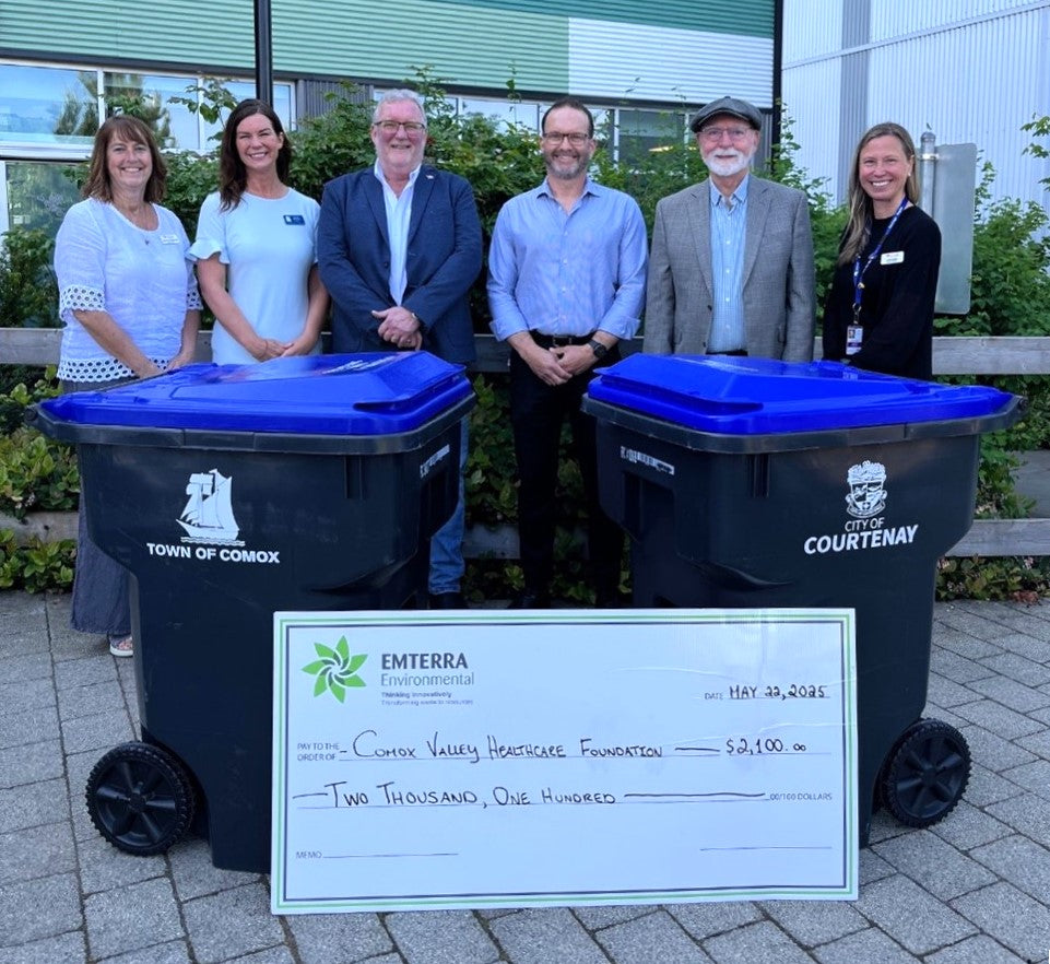 Every Tonne Counts: Emterra’s Recycling Program Boosts Healthcare in the Comox Valley