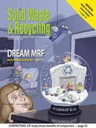 Cover Story of Solid Waste & Recycling Magazine