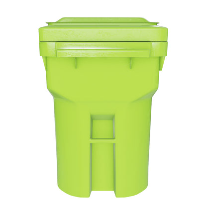 Recycling totes for waste collection, durable 95-gallon tote recycling bin designed for Canadian municipal programs